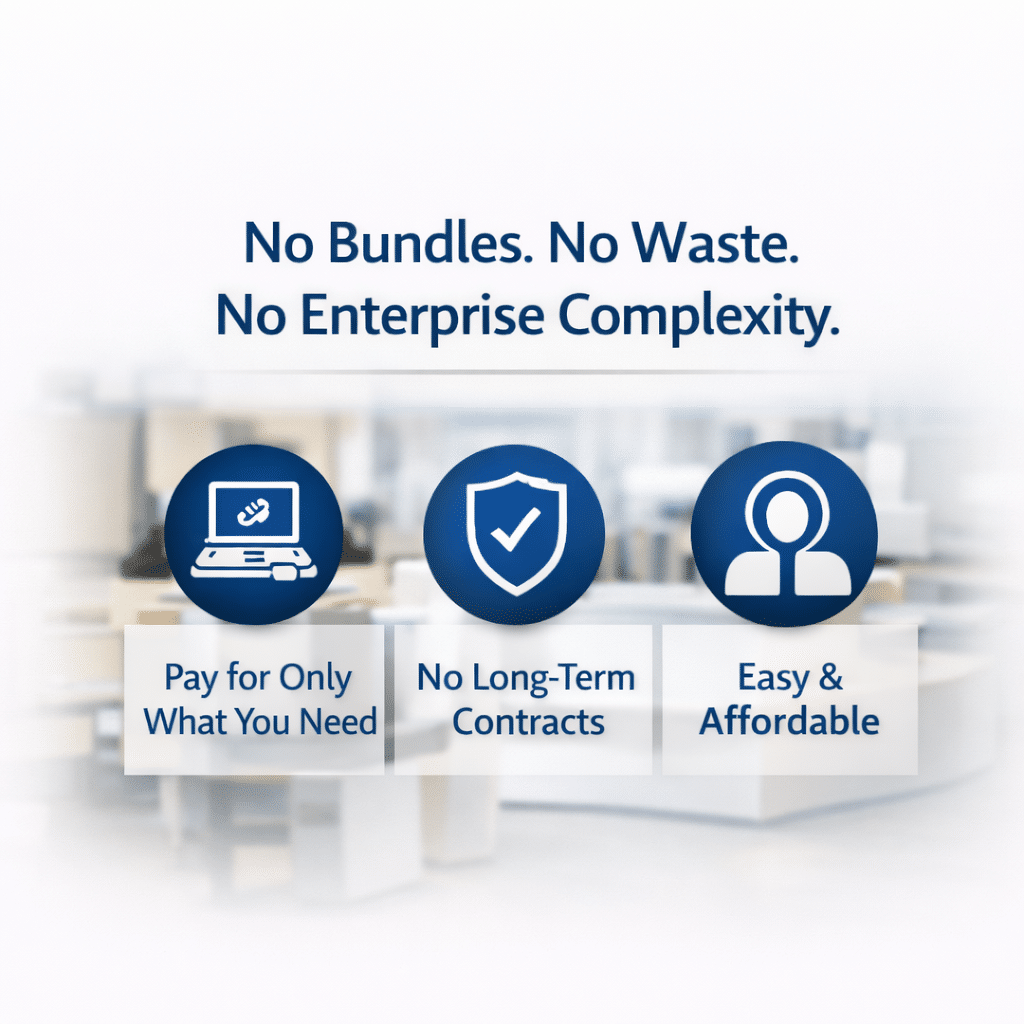 With transparent, a-la-carte pricing, you choose exactly which background checks and drug screenings to run. No long-term contracts. No minimums. No unnecessary add-ons.